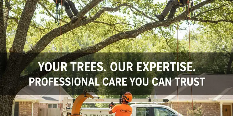 Bellevue, WA tree service crew removing a tree for safe, professional home property care