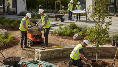 Bellevue, WA tree service team providing landscape design for homes and businesses