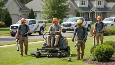 Bellevue, WA tree service crew removing a tree for safe, professional property care