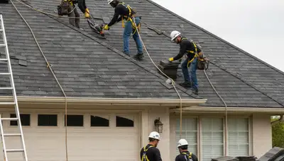 Bellevue, WA arborists clearing storm-damaged trees and debris after wind and rain