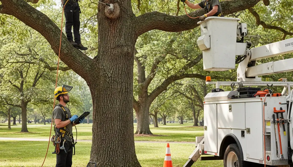 Bellevue, WA arborist treating tree disease for healthier trees and property safety