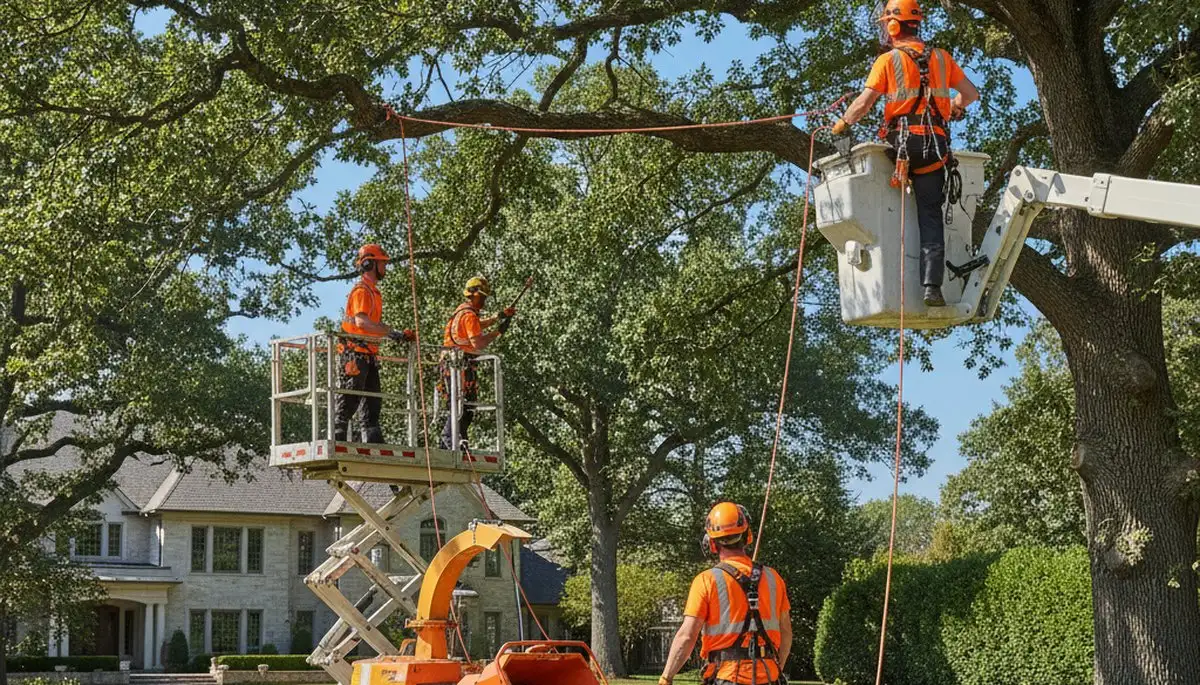 Bellevue, WA arborist pruning trees for safer, healthier landscape maintenance