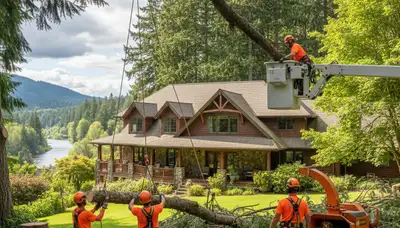 Bellevue, WA tree removal crew providing professional tree service for homes and businesses